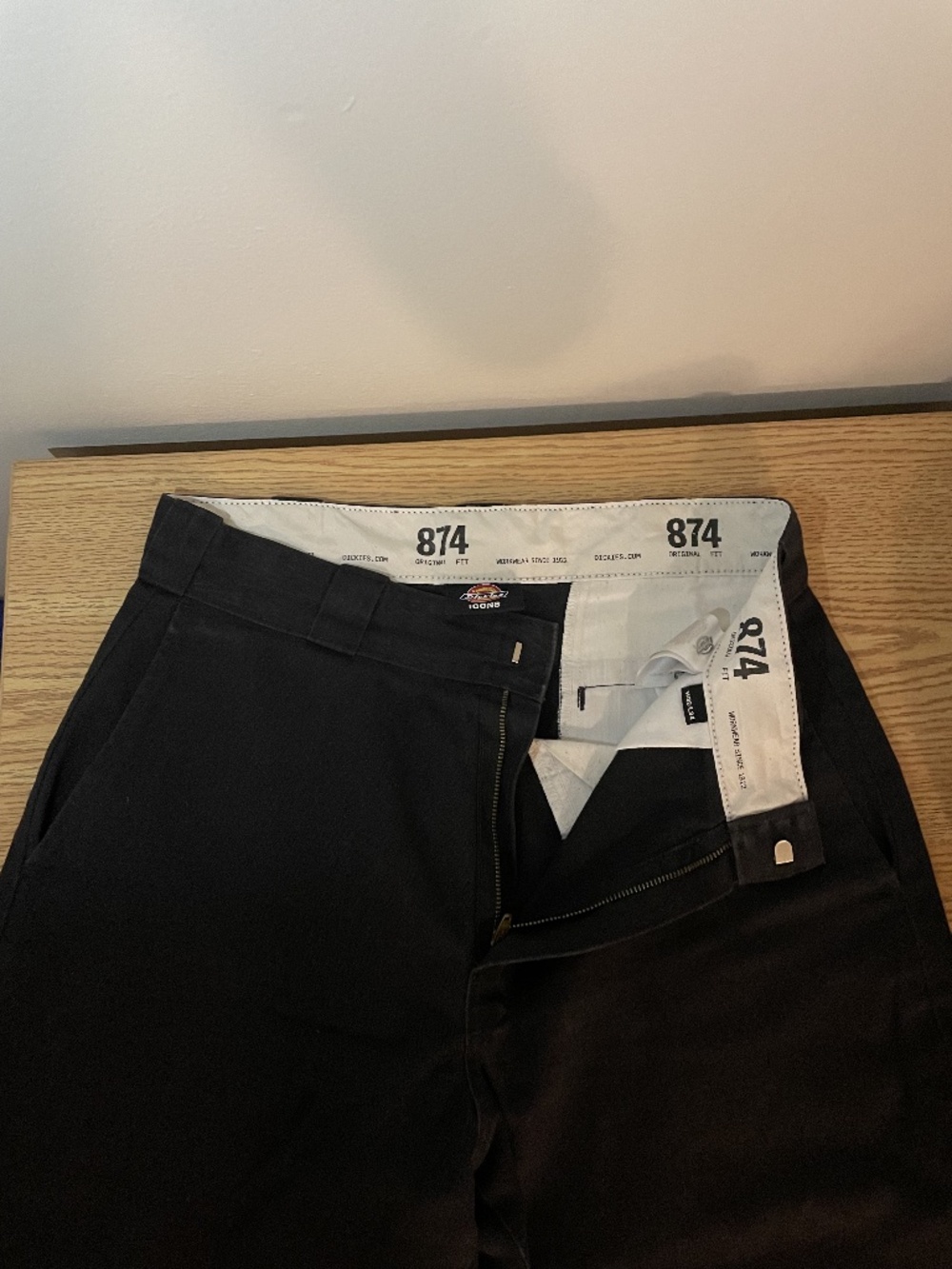 Men Black Dickies pants W32 L34